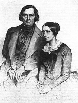 Robert Schumann en Clara Schumann, 1847