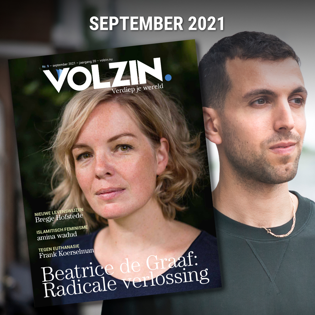 September 2021 VOLZIN magazine met Beatrice de Graaf Stine