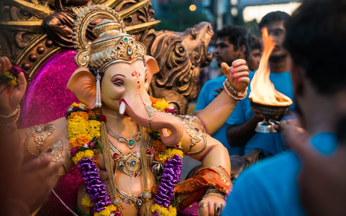 Ganesha is een populaire godheid in het hindoeïsme